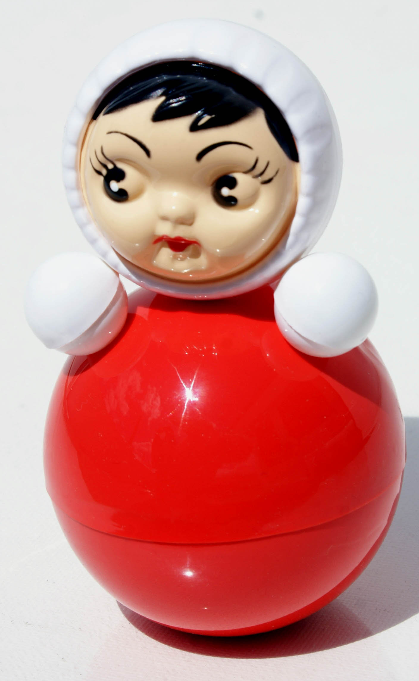 Russisk vippe-toy tumbler red dukke til baby berømte nyt fra rusland - 90.92 kr. - Danske Auktioner